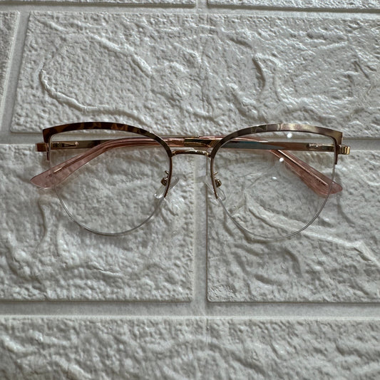 Lentes Mitad Vidrio Leopardo