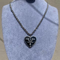 Cadena Prada Heart Black
