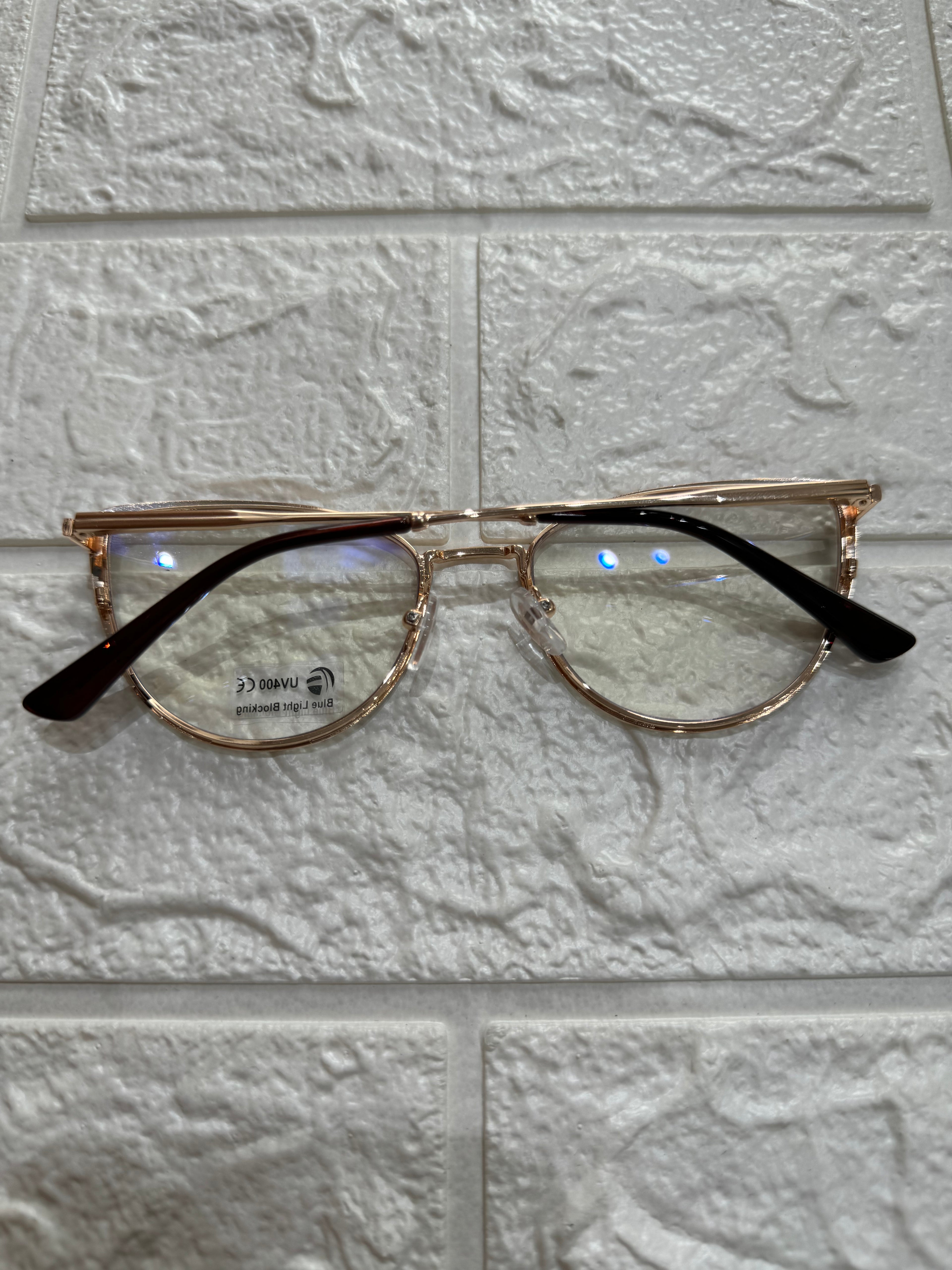Lentes Cat Eye Cafe/Nude