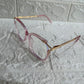 Lentes Pink Esquinas de Metal Gold