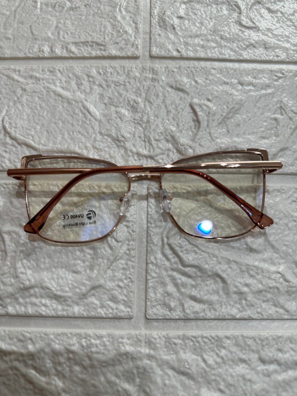 Lentes Cat Eye Lila/Gold