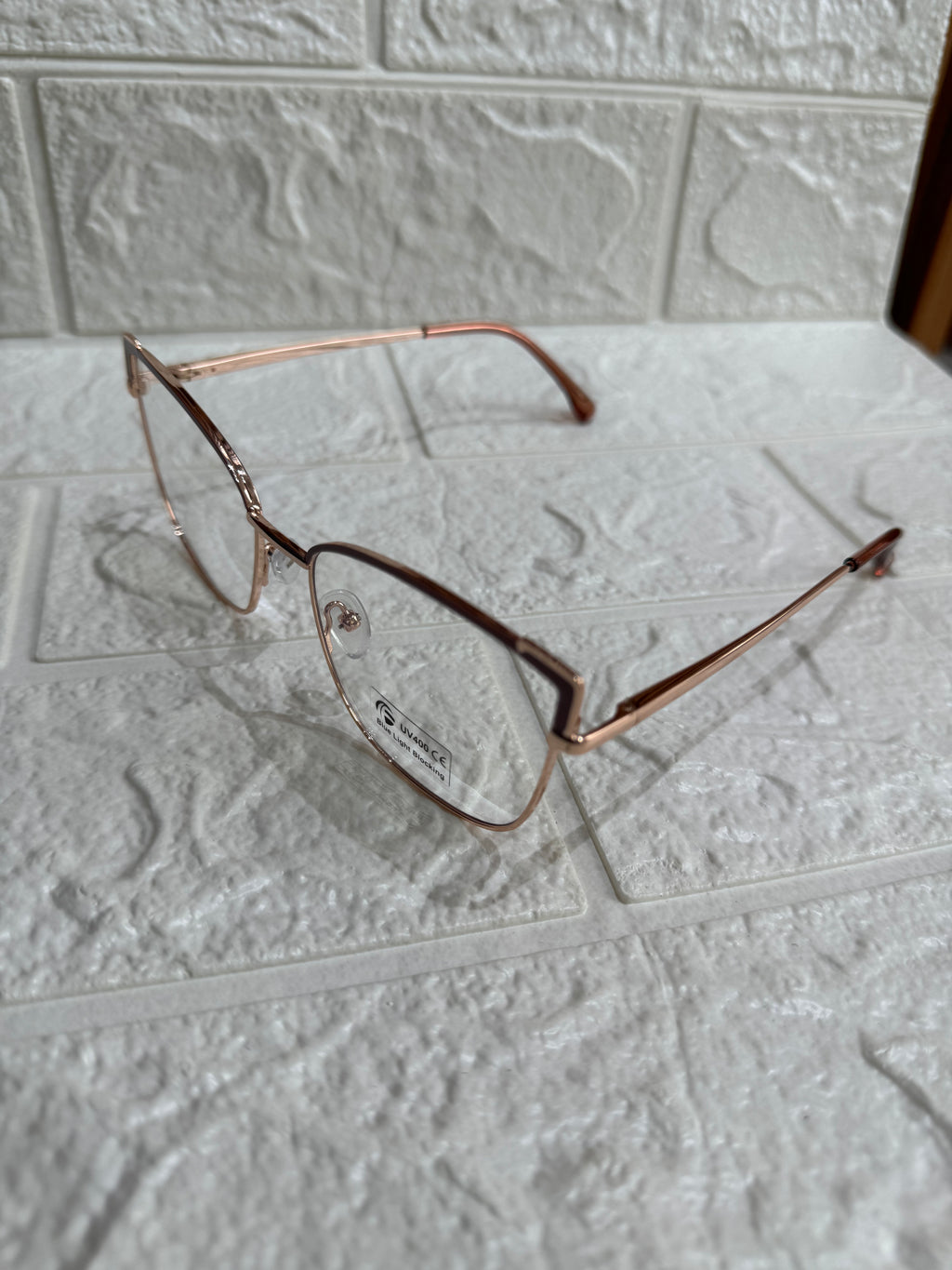 Lentes Cat Eye Lila/Gold
