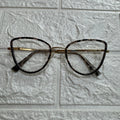 Lentes Cat Eye Skinny Leopardo