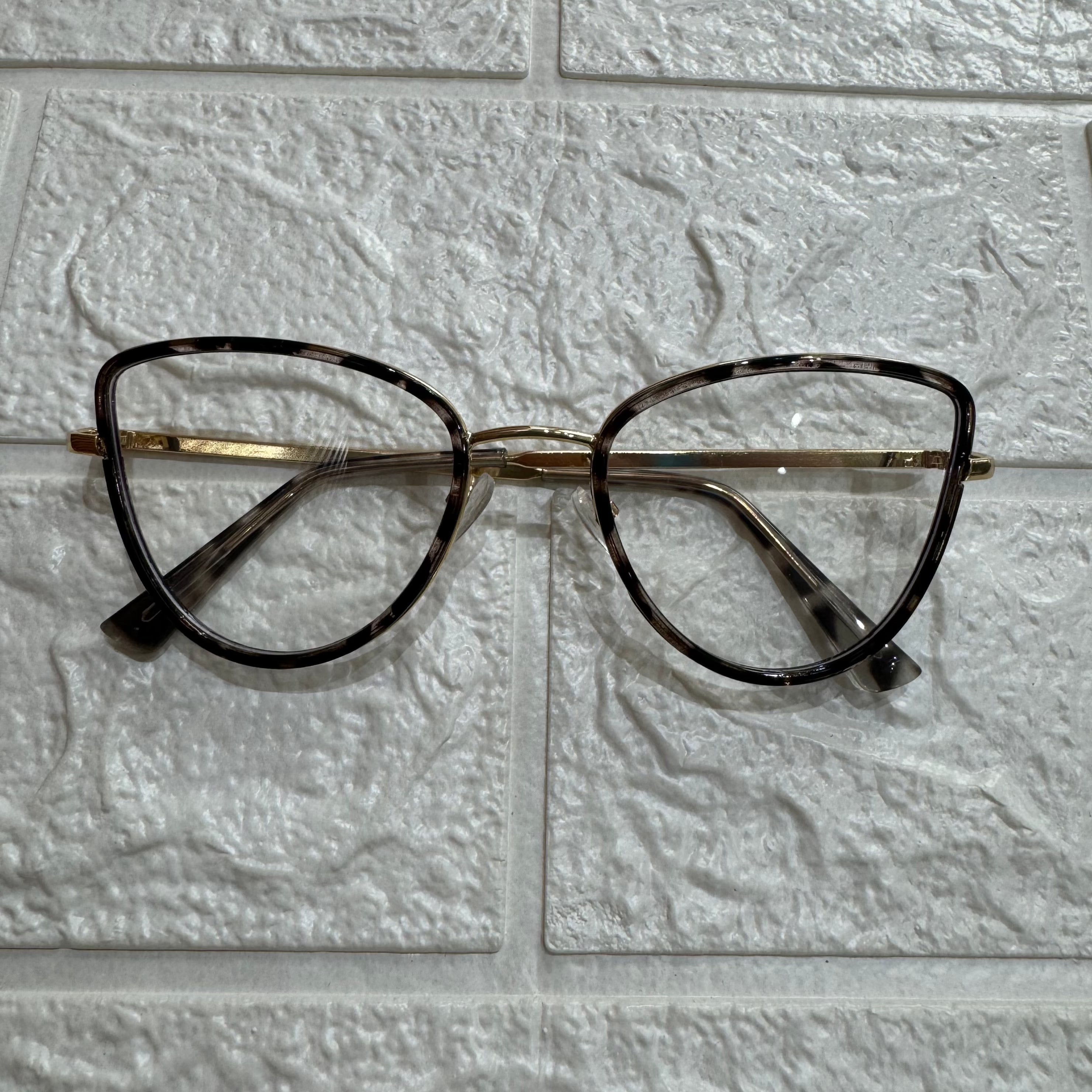 Lentes Cat Eye Skinny Leopardo