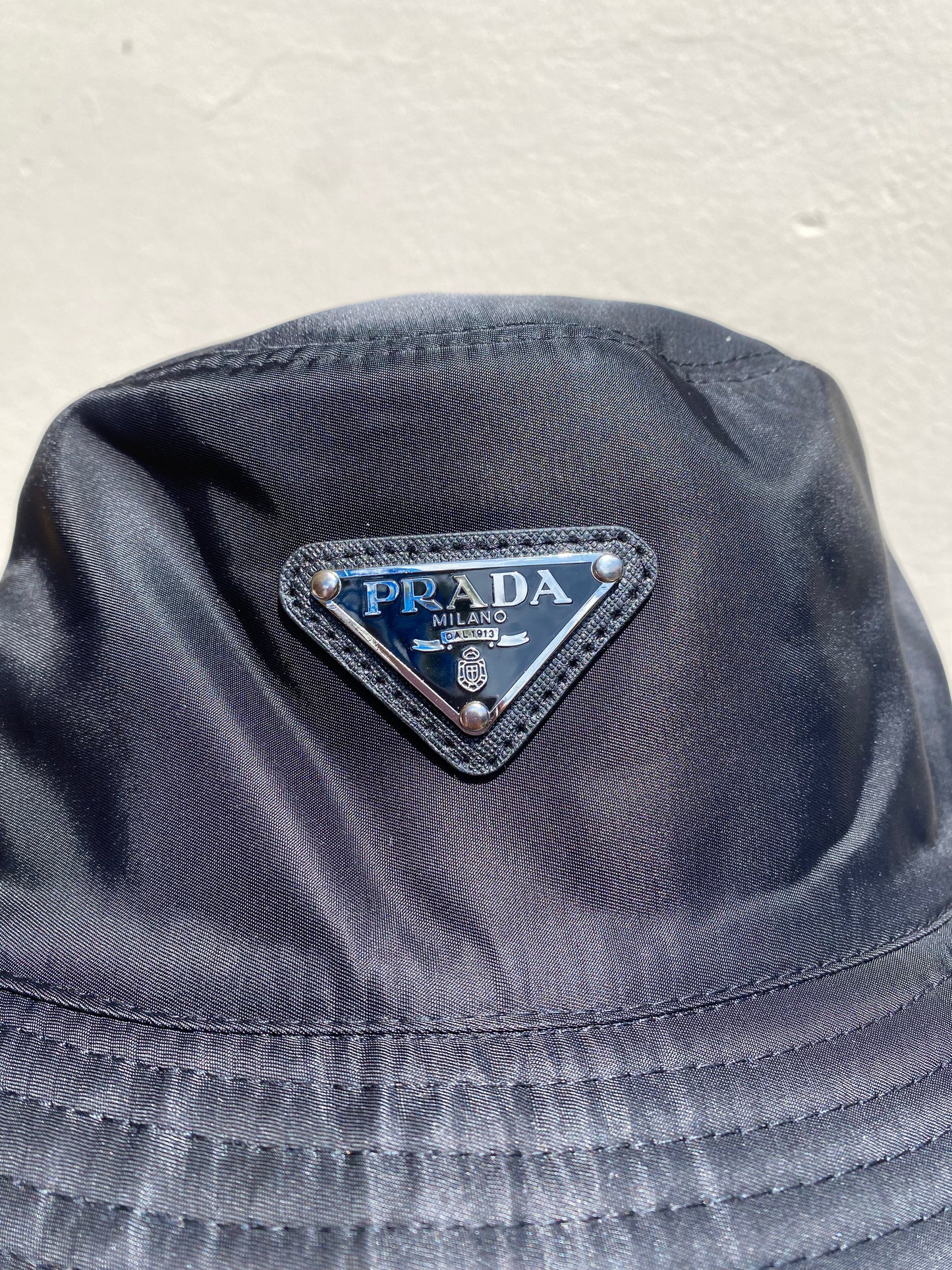 Bucket Hat Prada Black