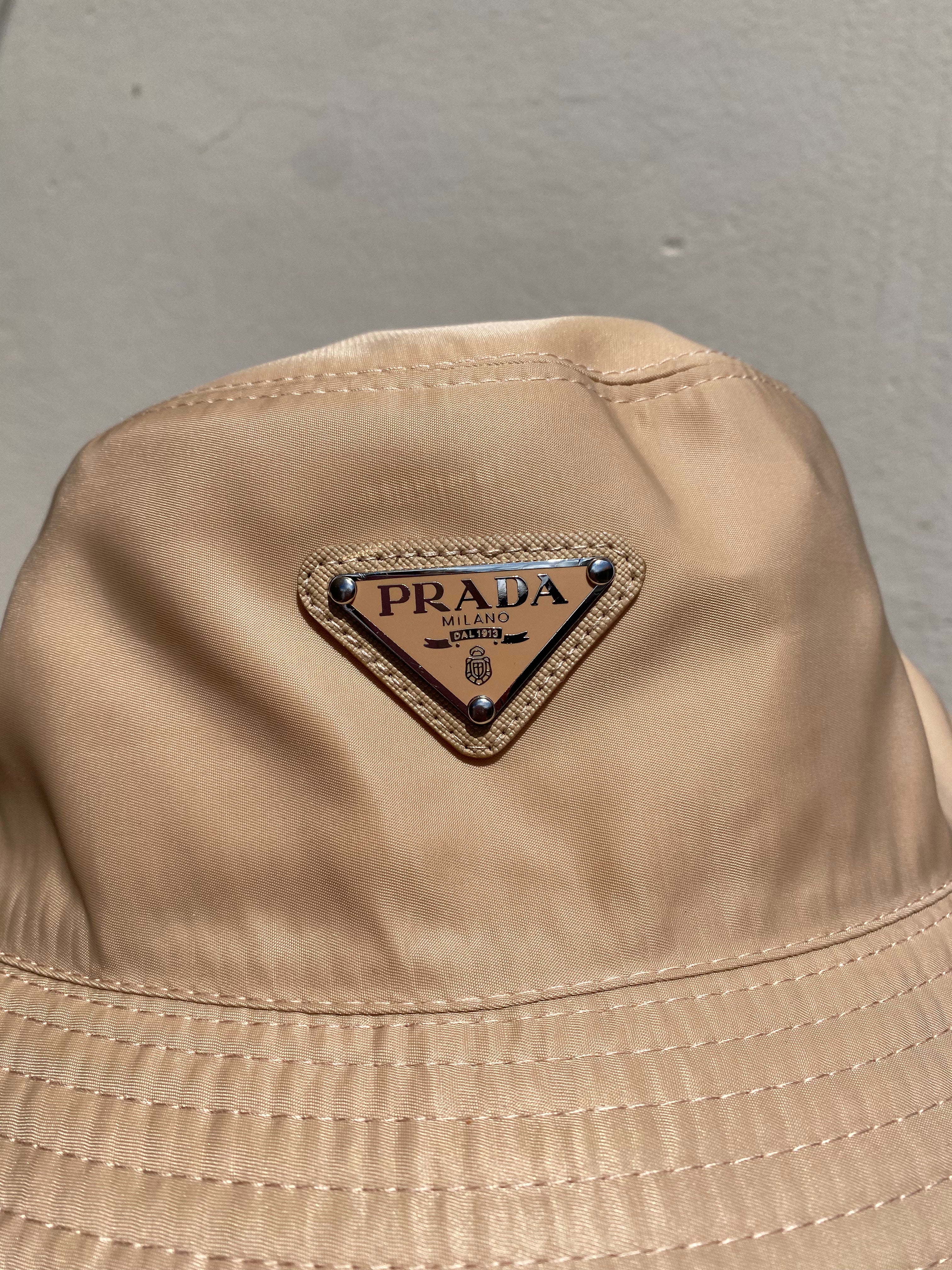 Bucket Hat Prada Khaki