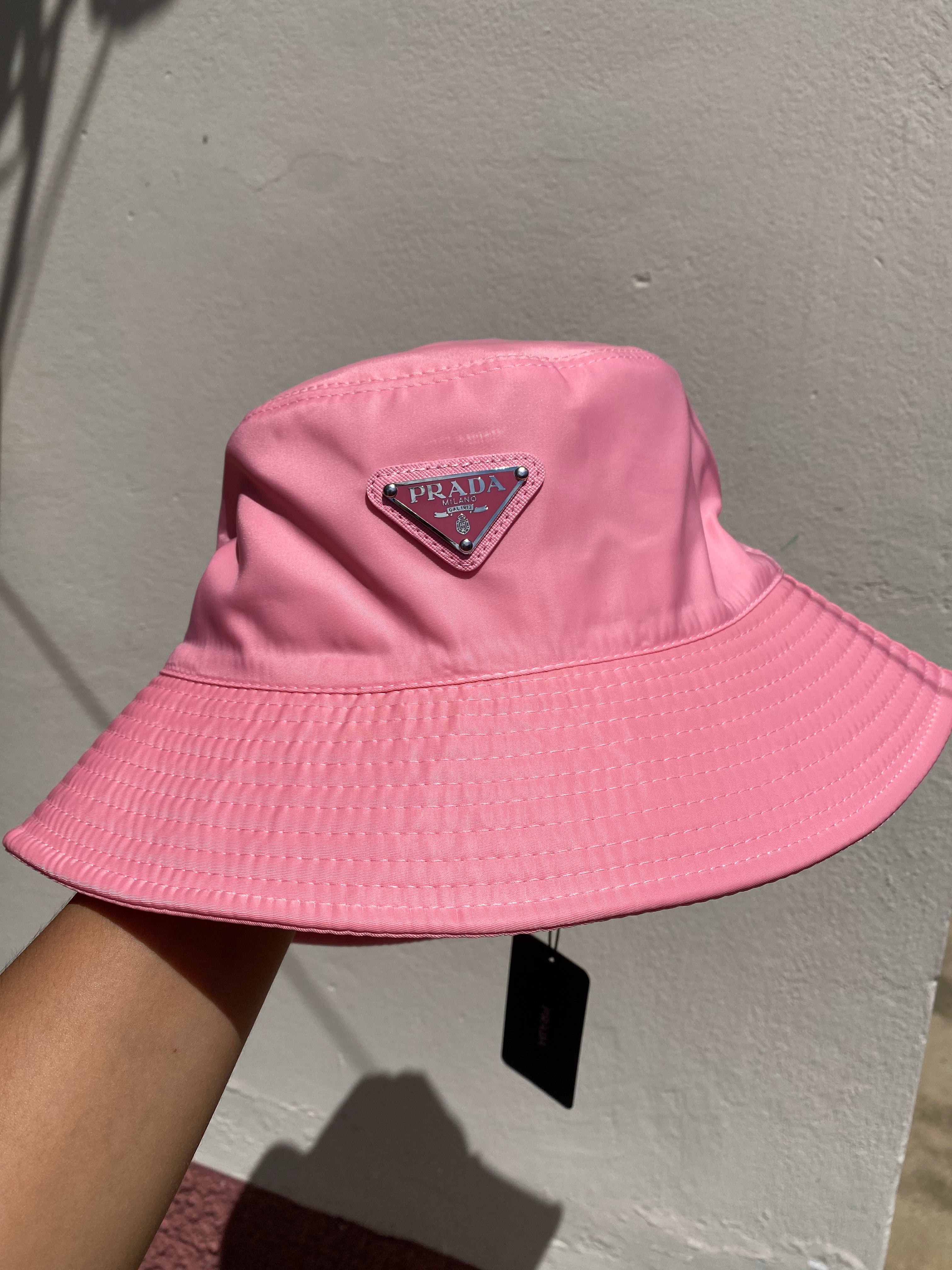 Bucket Hat Prada Pink