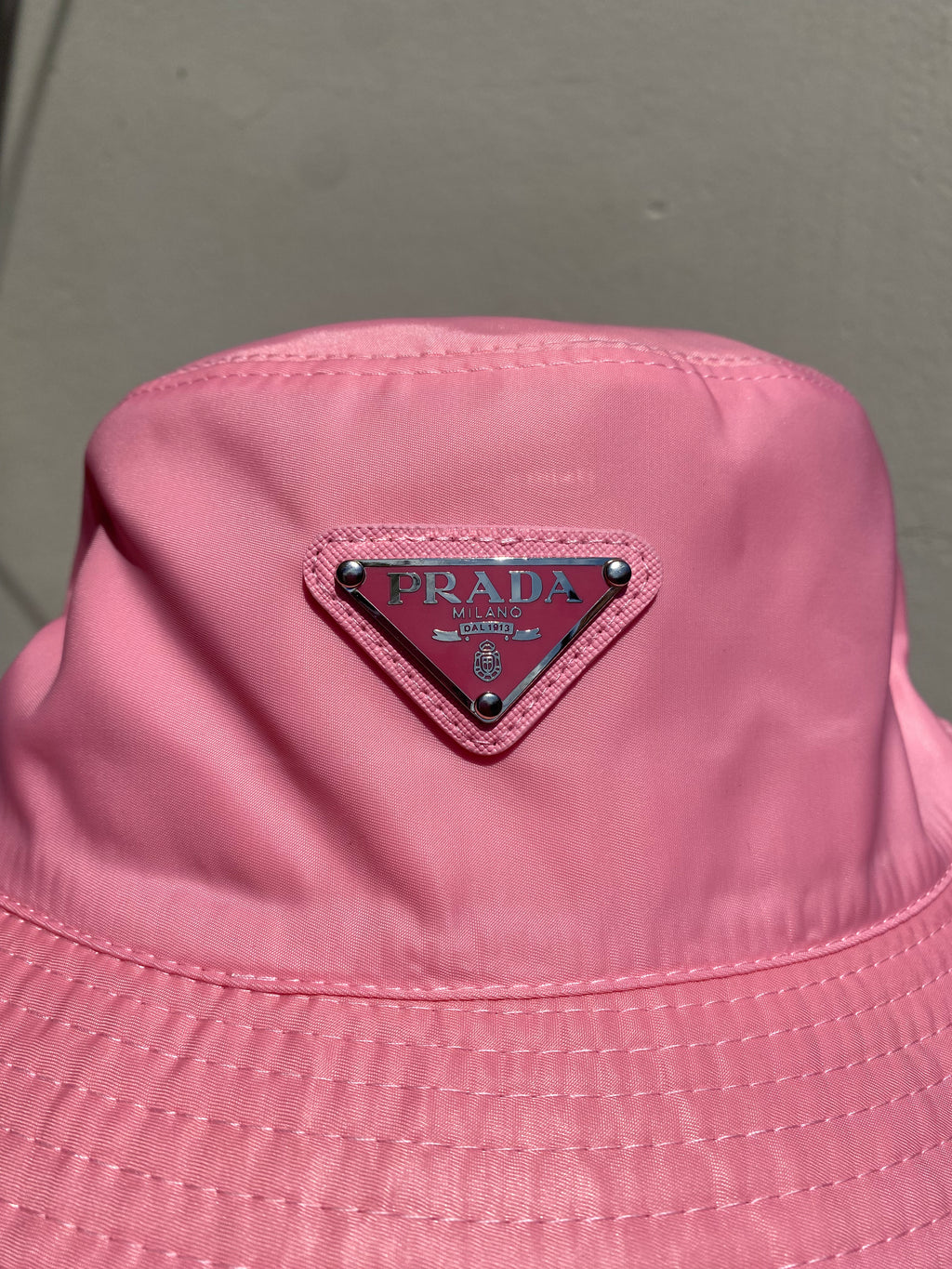 Bucket Hat Prada Pink