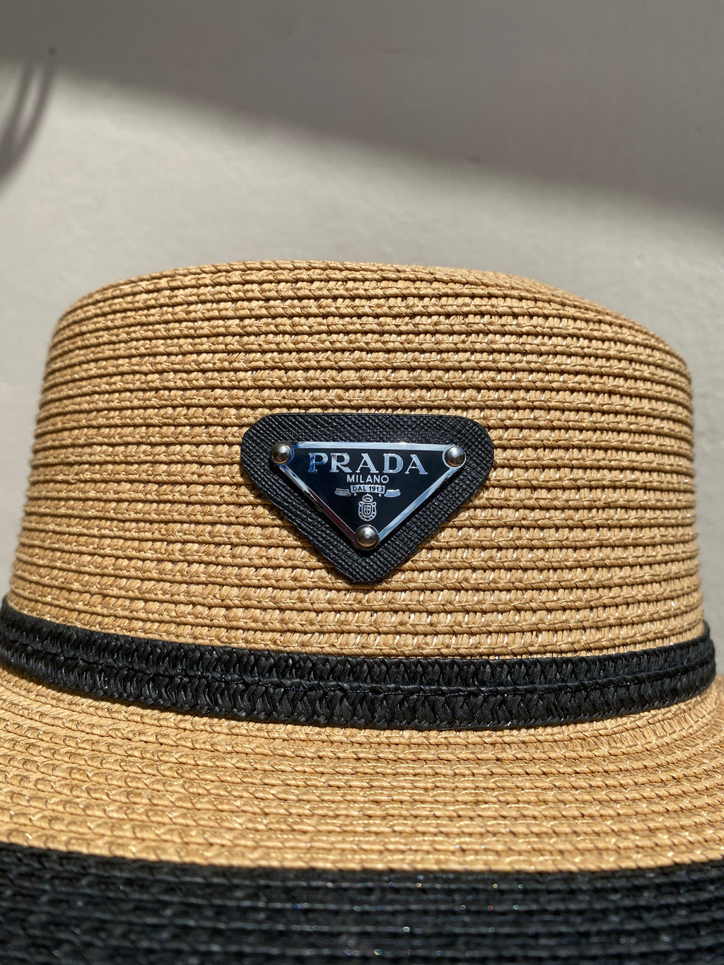 Prada Hat Fancy Caramelo