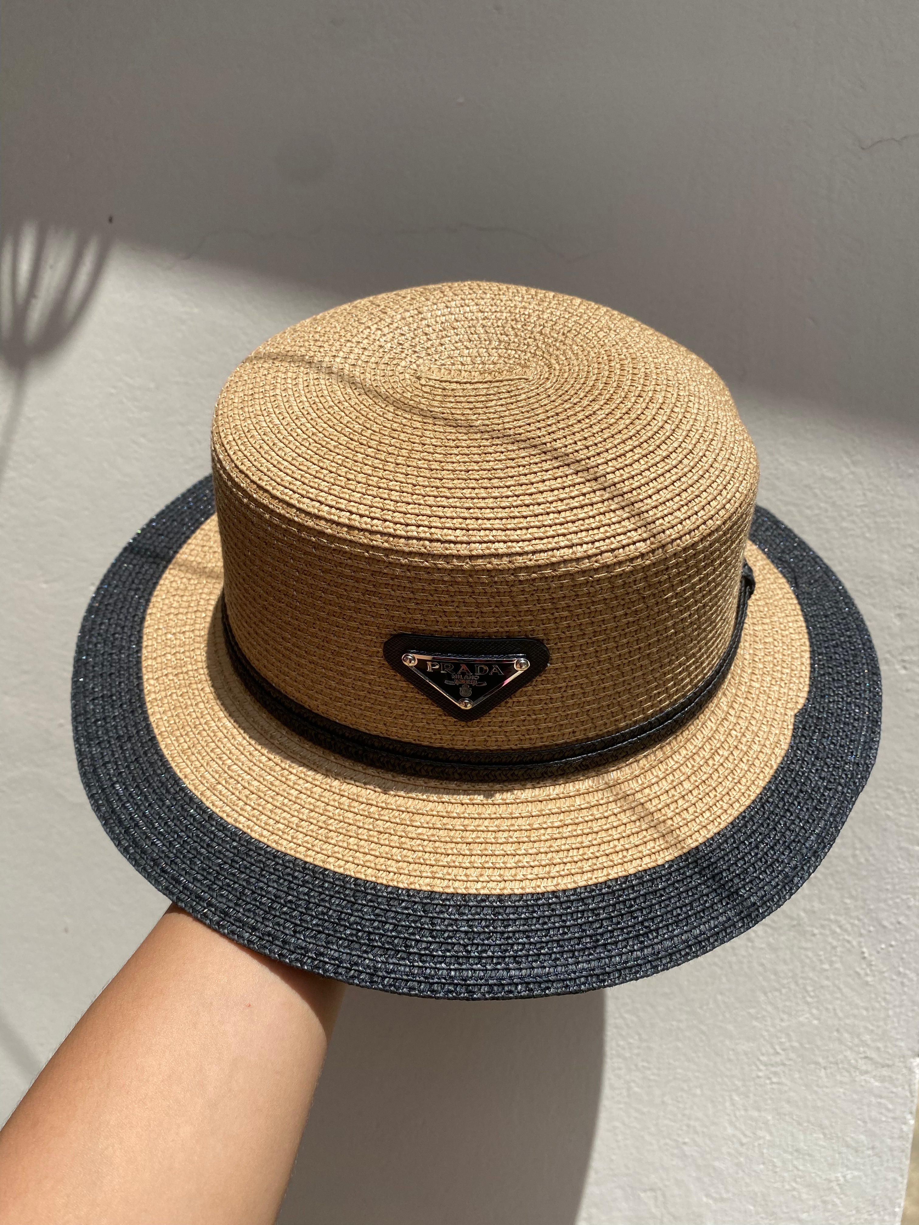 Prada Hat Fancy Caramelo