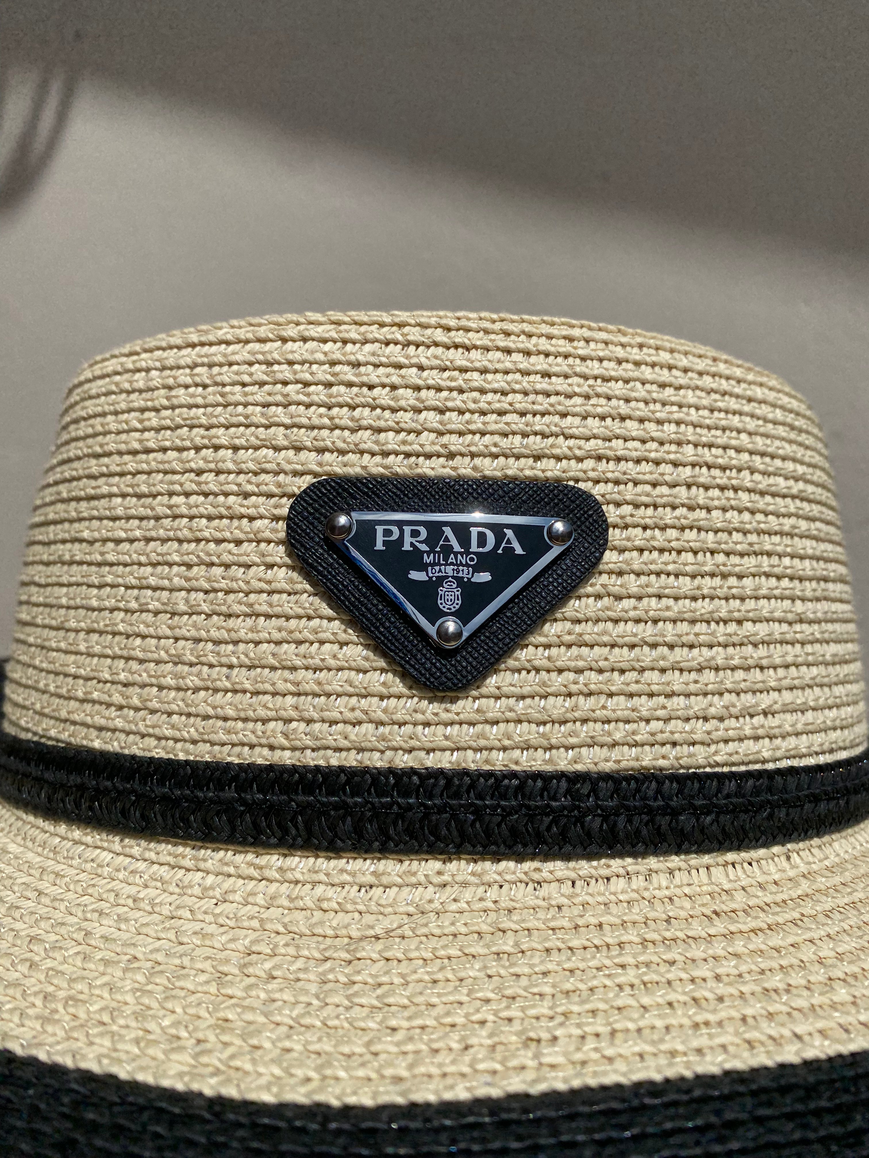 Prada Hat Fancy Beige