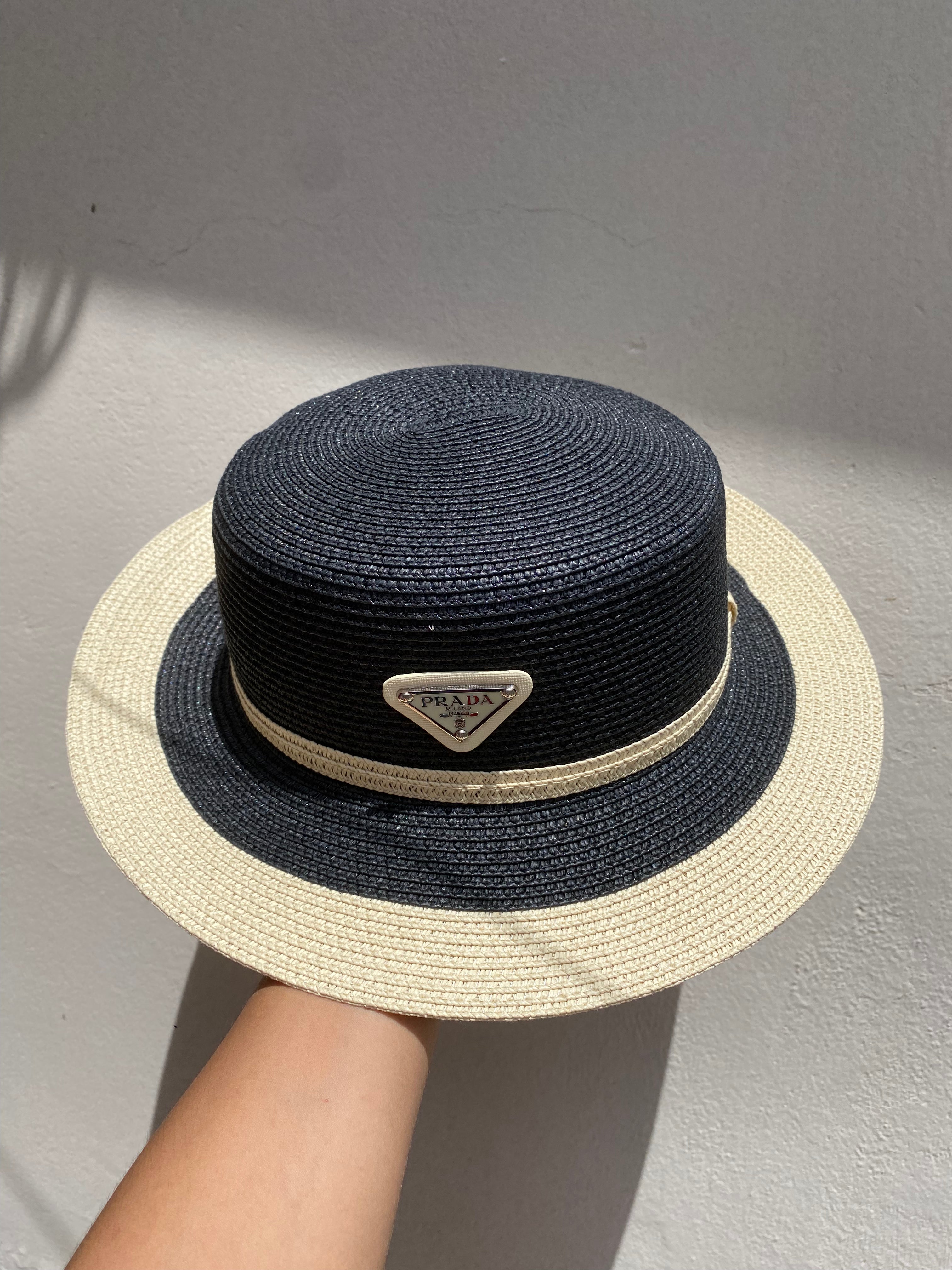 Prada Hat Fancy Black