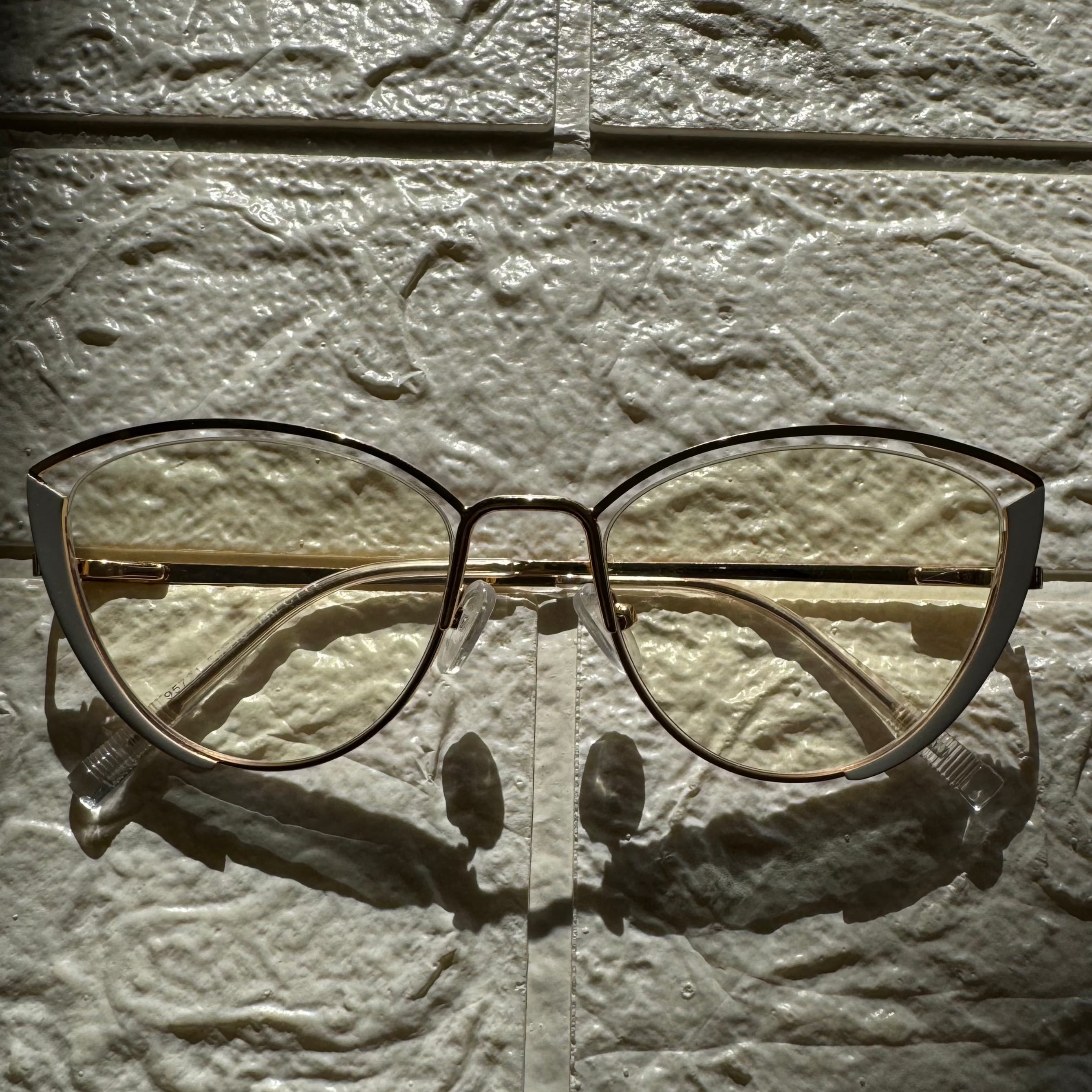 Lentes Fabulous White/Clear