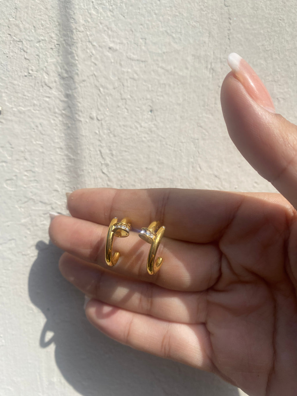 Hoops Clavo Gold
