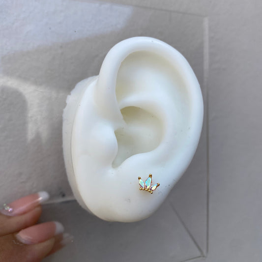 Piercing Thiara Pña Gold & Tornasol