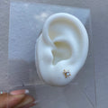 Piercing Espada Gold & Clear