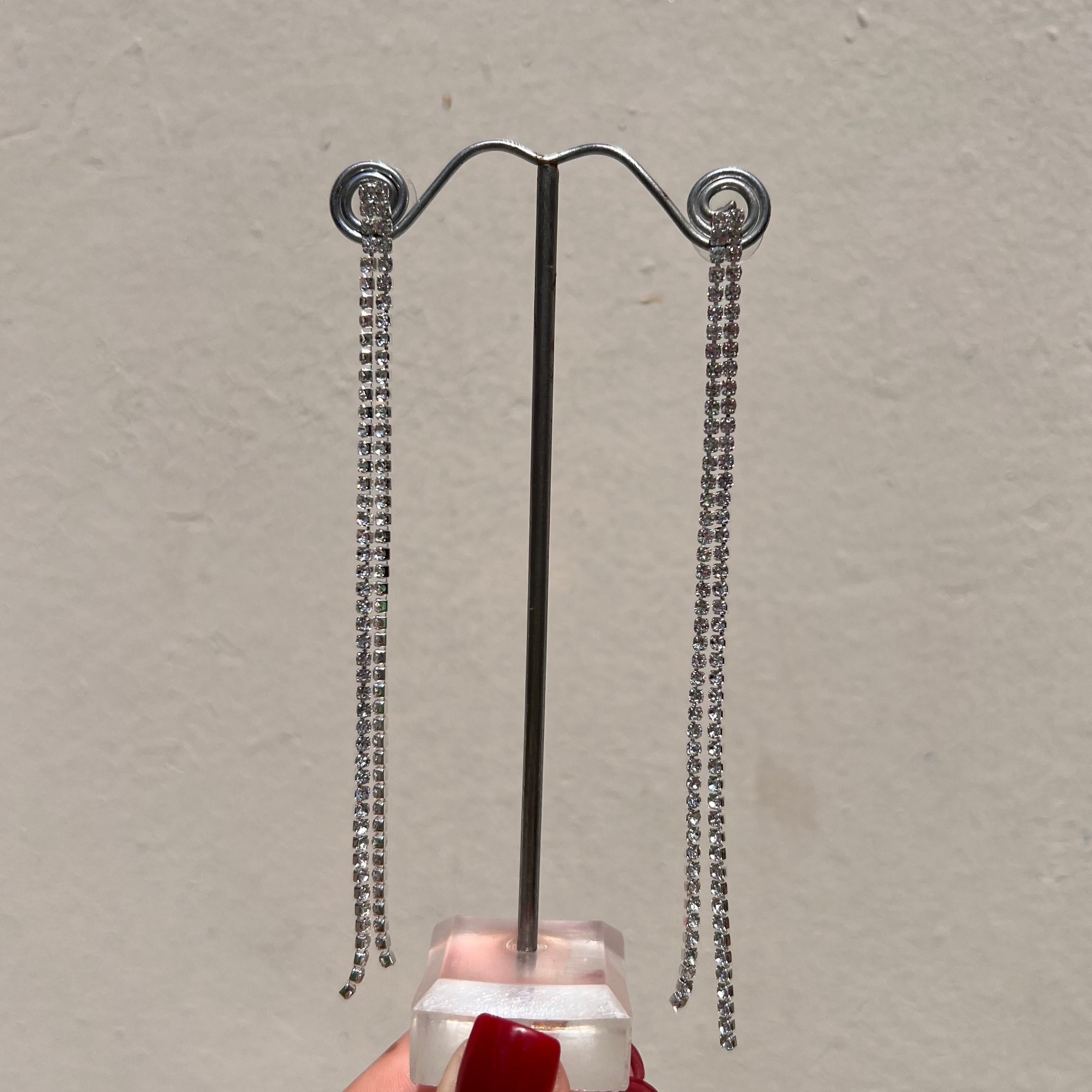 Aretes de Fiesta Silver