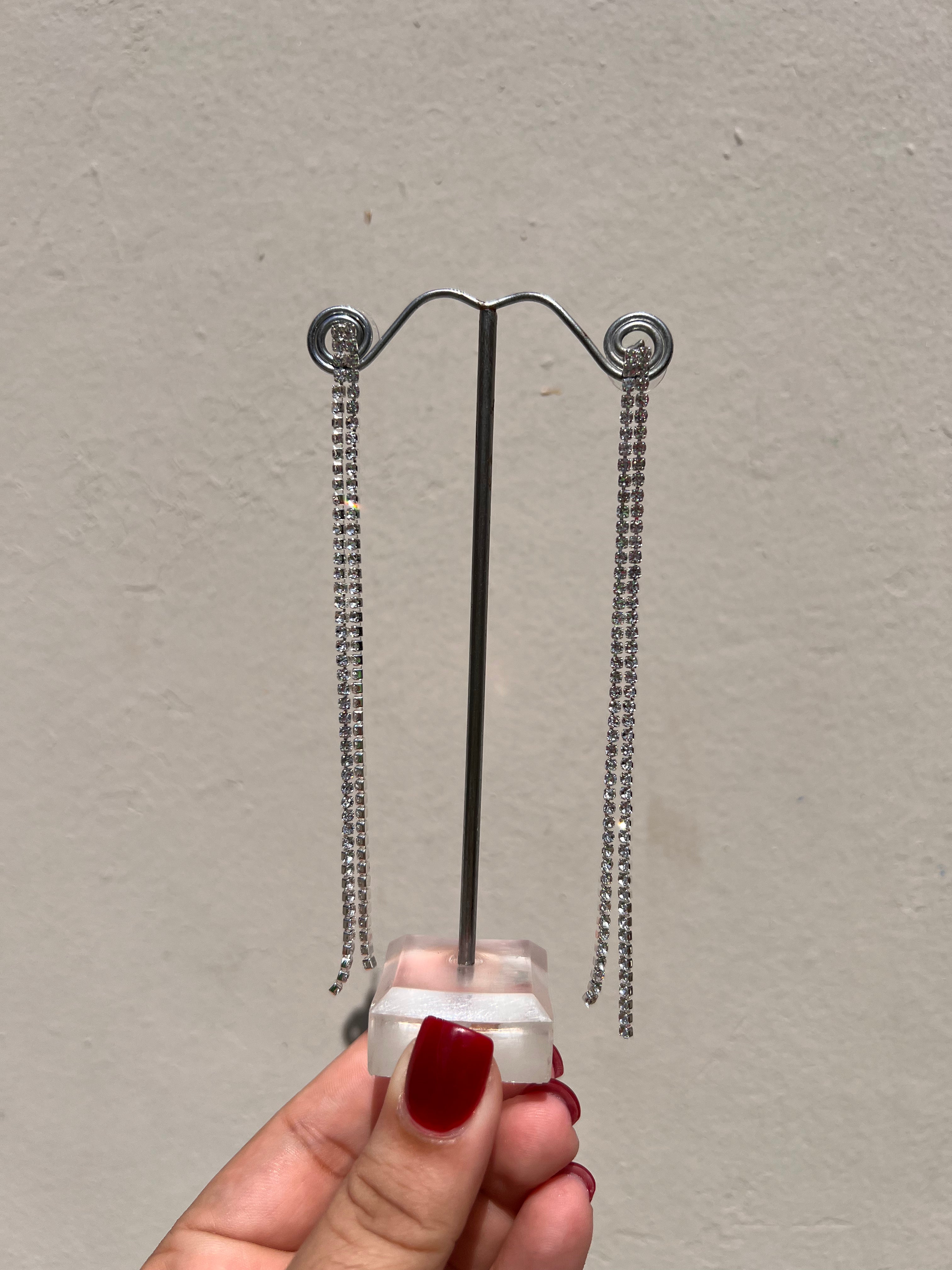 Aretes de Fiesta Silver