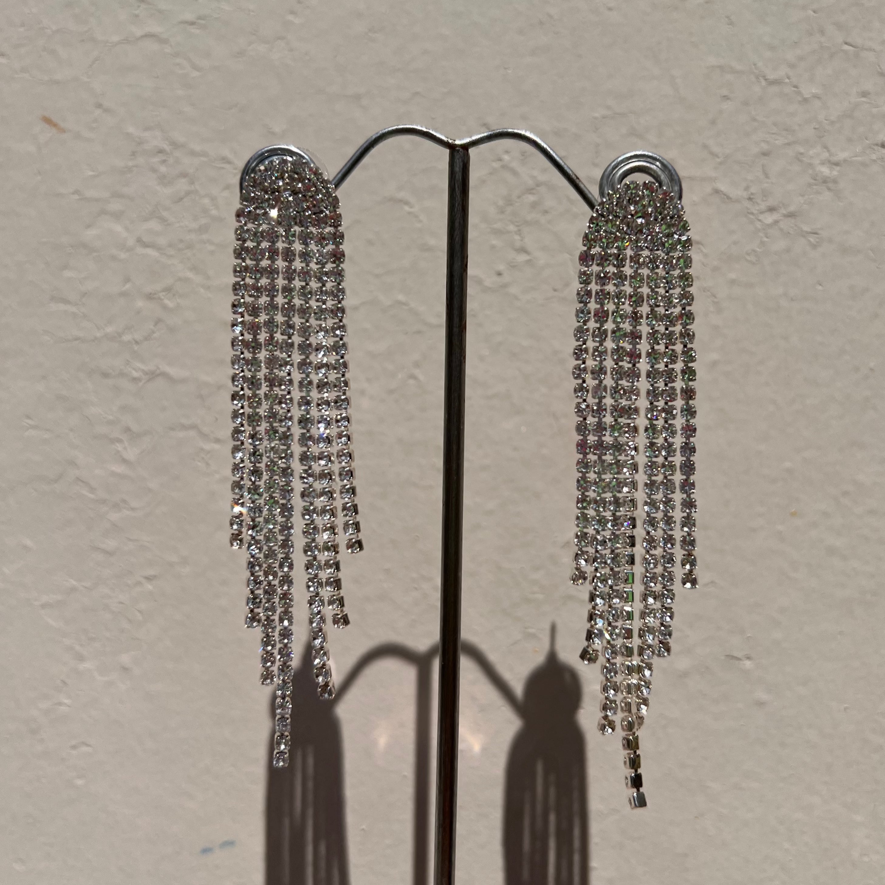 Aretes Largos Full Bling