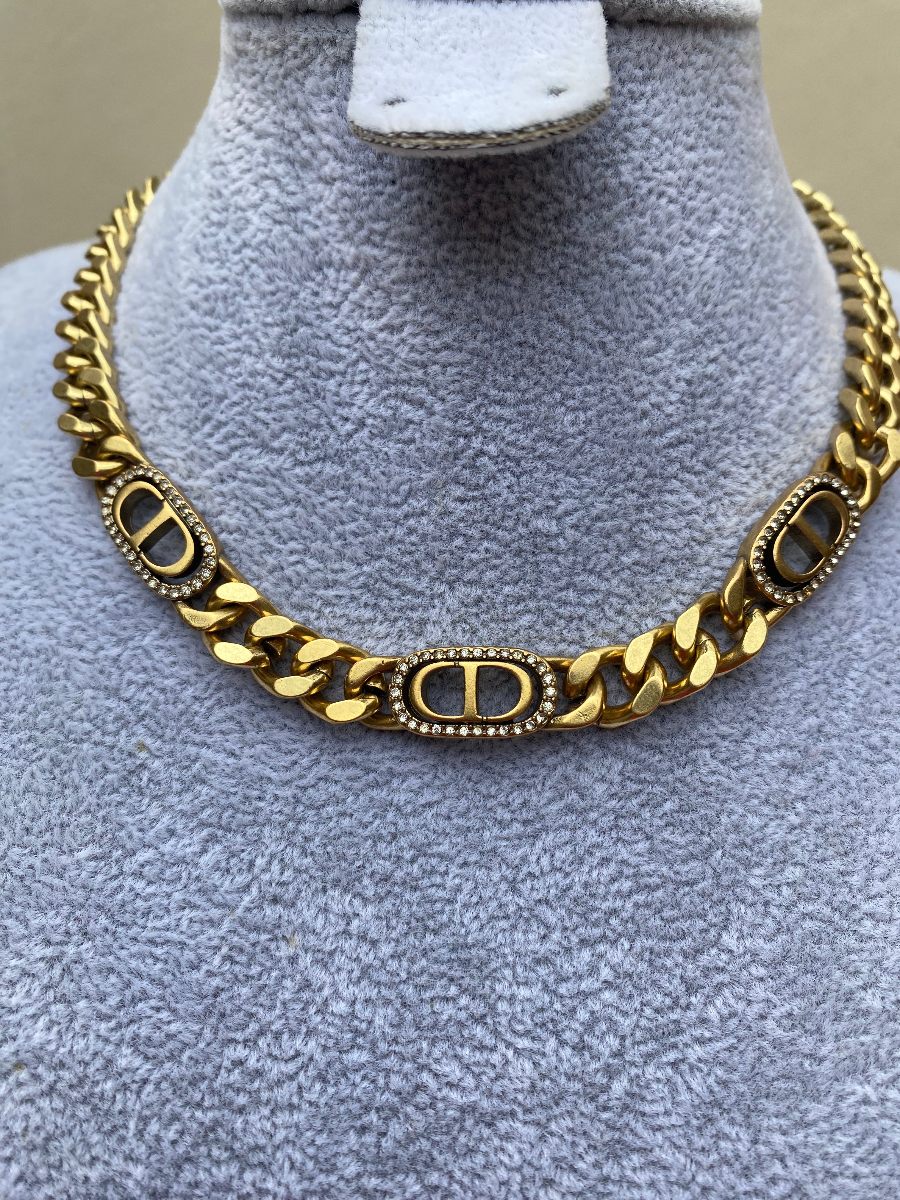 Gargantilla Dior Gold and Bling