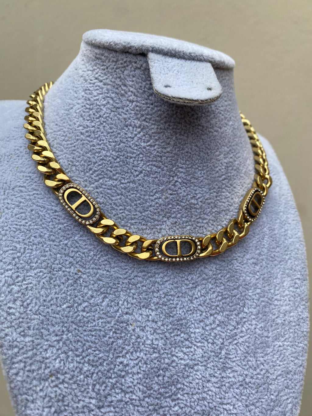 Gargantilla Dior Gold and Bling