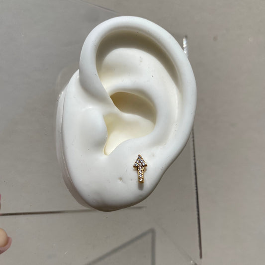 Piercing Flecha Gold
