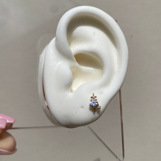 Piercing Destellos Gold