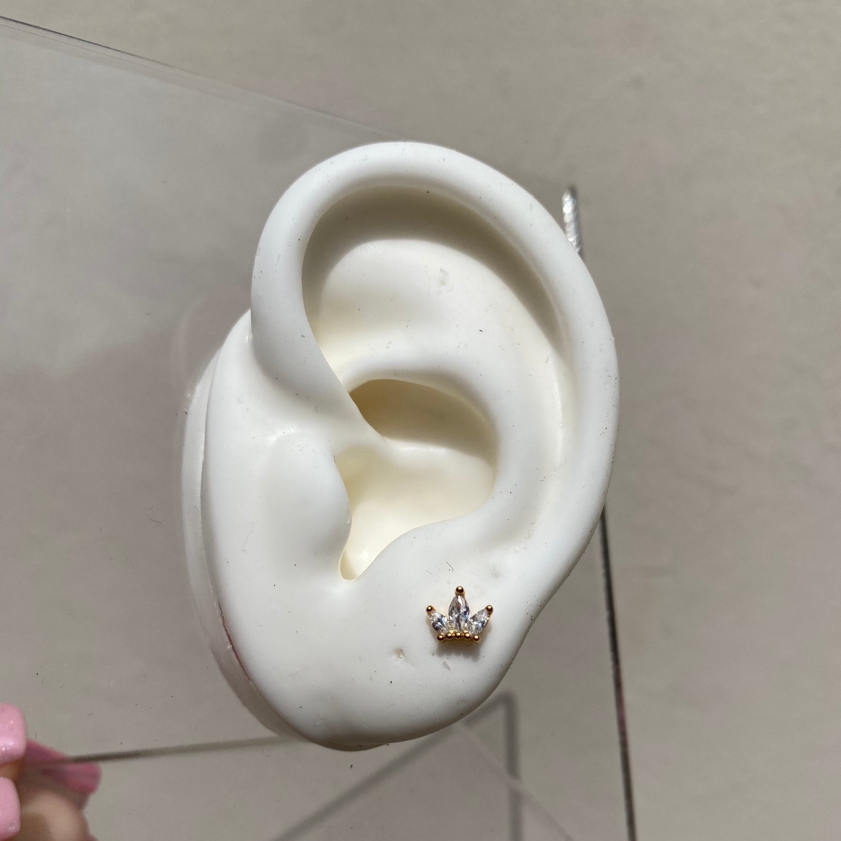 Piercing Mini Corona Gold