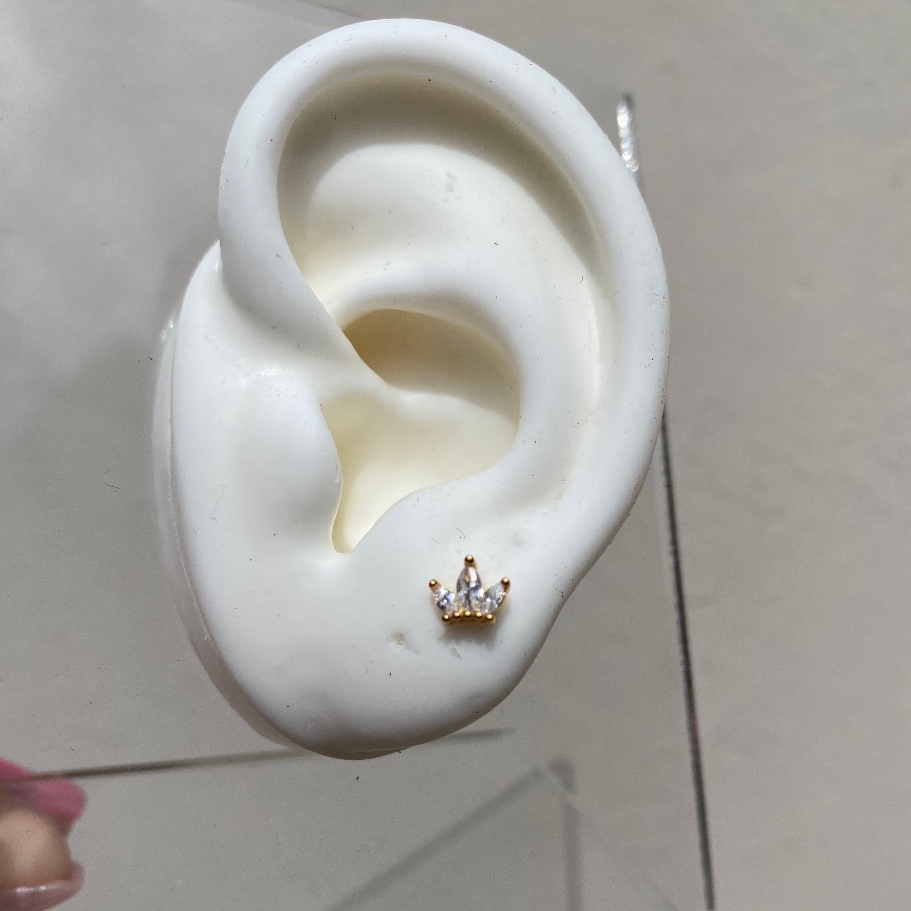Piercing Mini Corona Gold