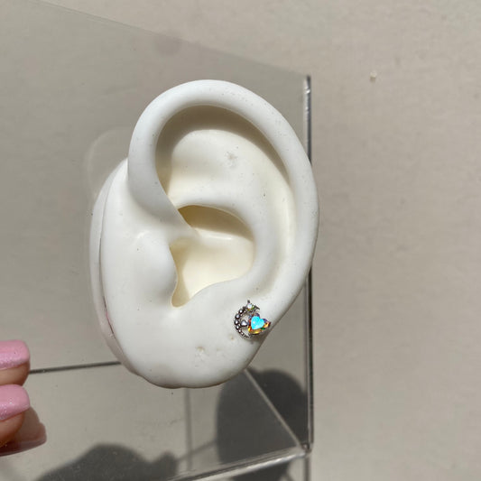 Piercing Luna Tornasol Silver