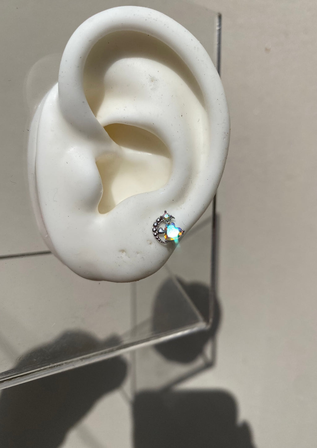 Piercing Luna Tornasol Silver