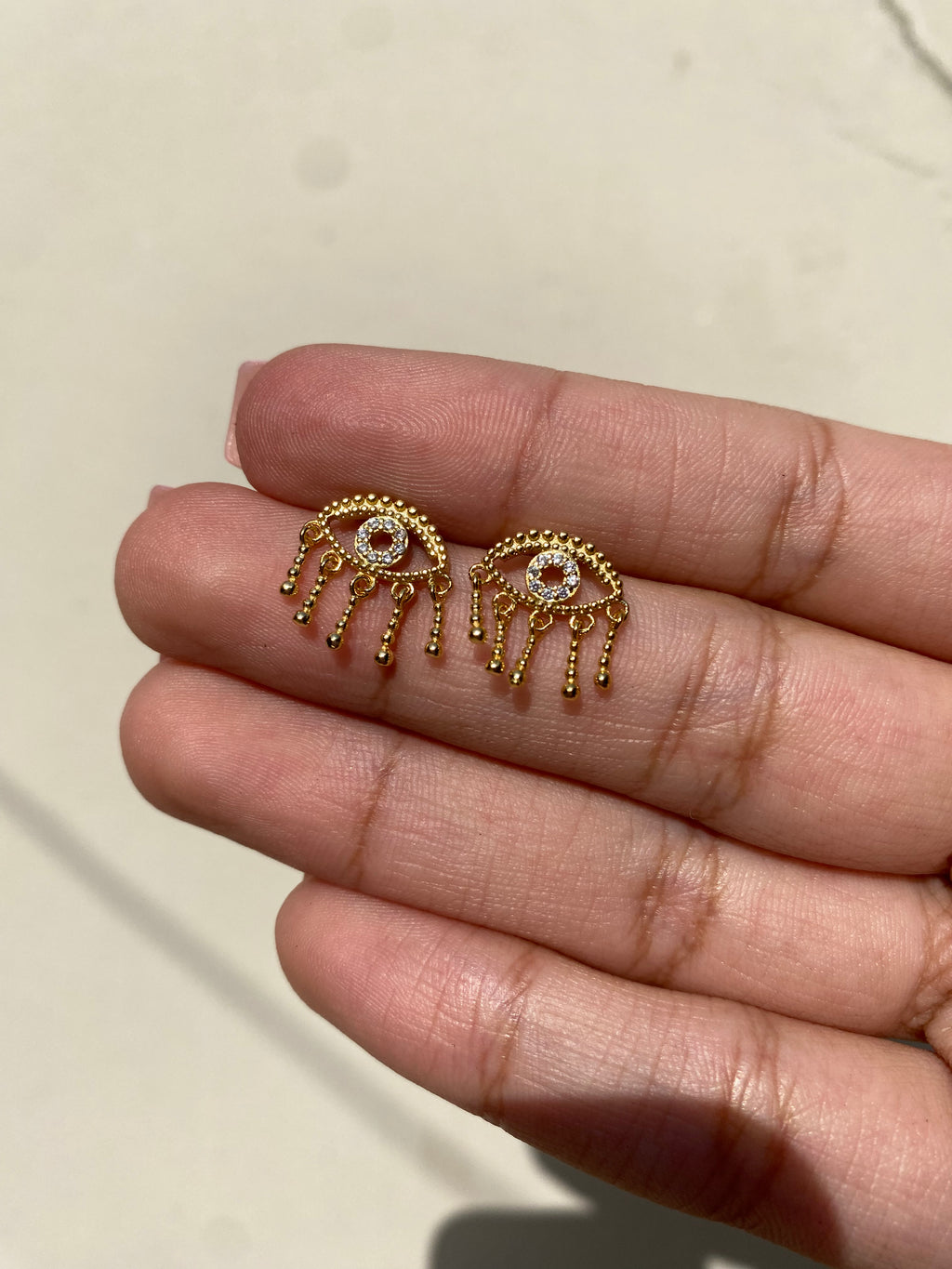 Studs Golden Eyes