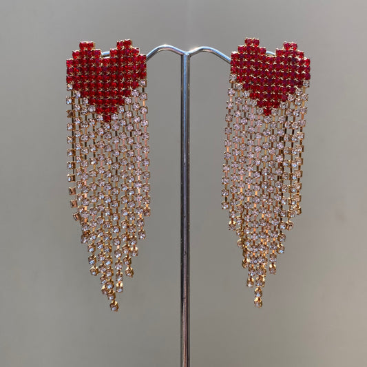 Aretes Shiny Hearts