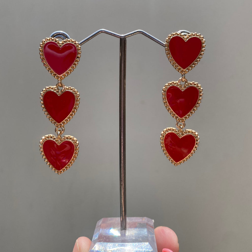 Aretes Queen of Hearts