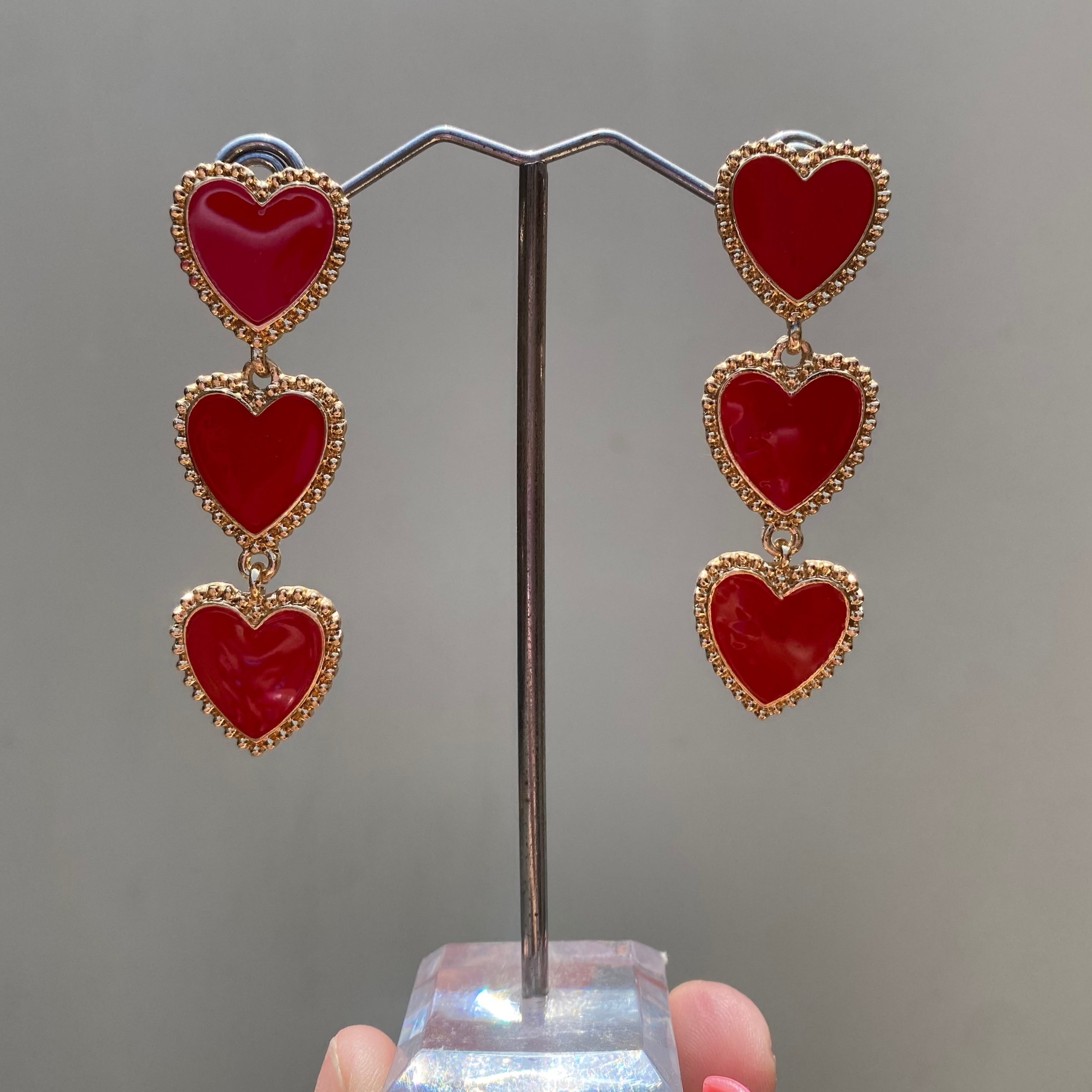 Aretes Queen of Hearts