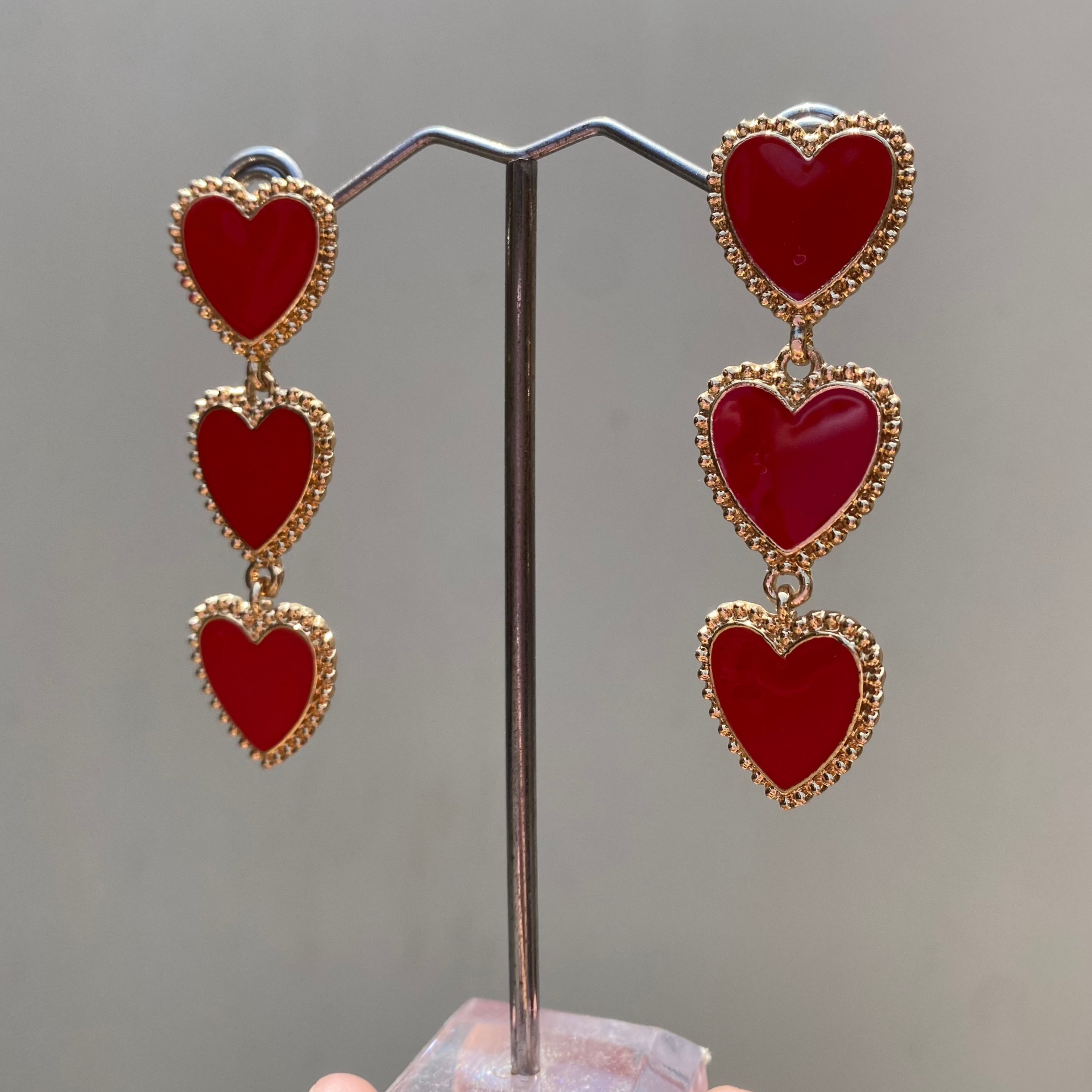 Aretes Queen of Hearts