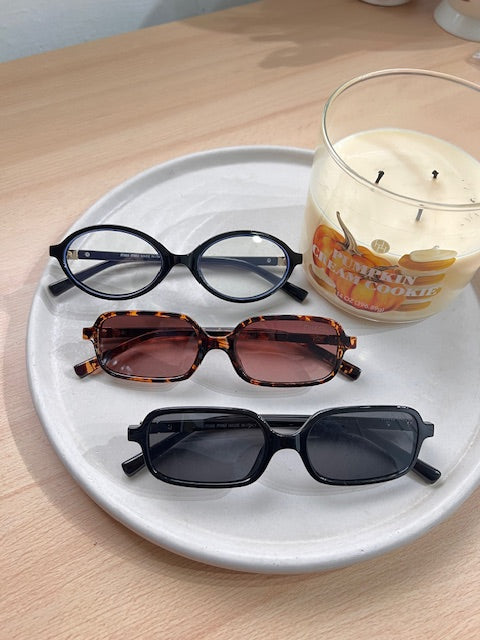 Lentes Miu Miu Rectangulares Cafe Leopardo