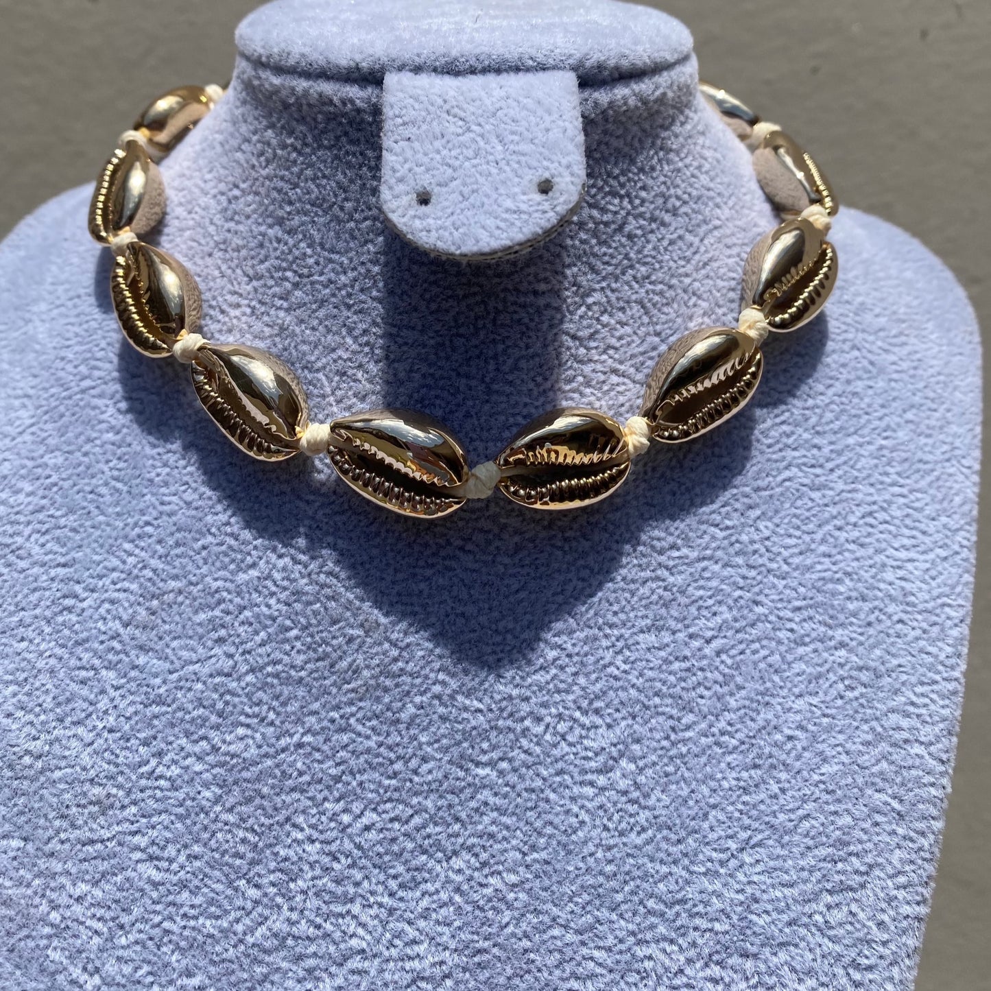 Chocker Conchas de Mar Gold