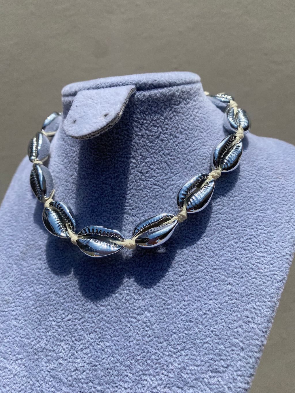 Chocker Conchas de Mar Silver