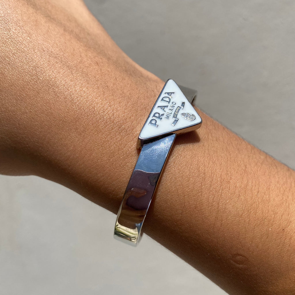 Bangle PRADA Blanca
