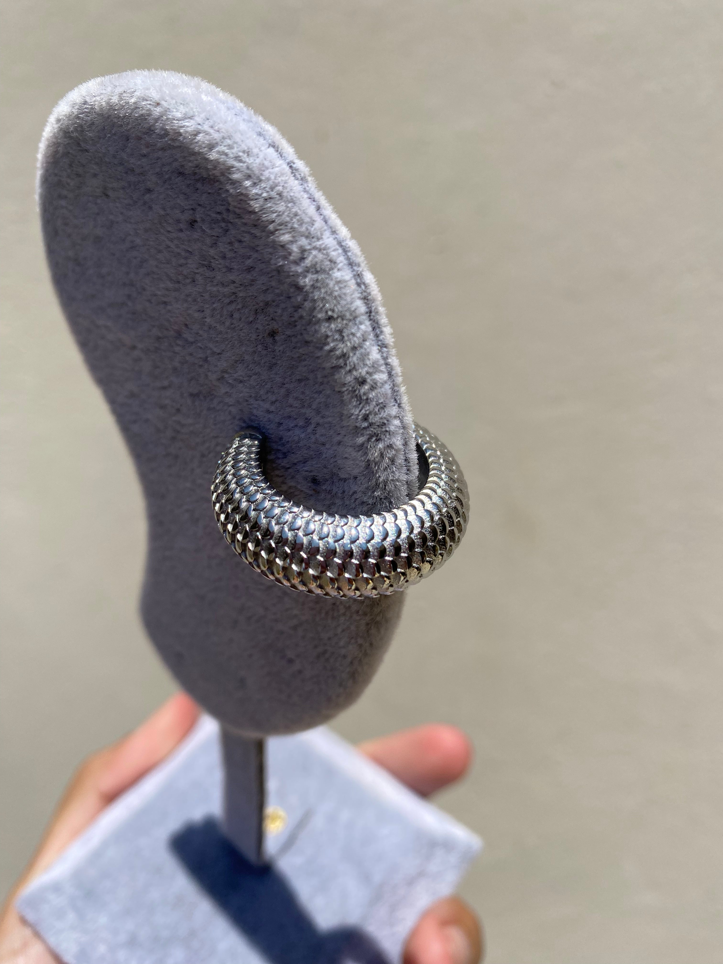 Earcuff Serpiente Silver