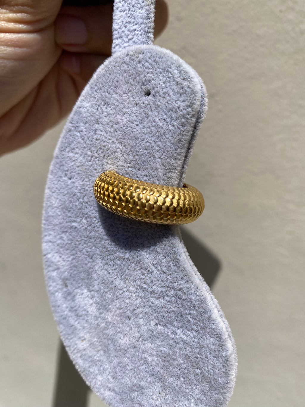 Earcuff Serpiente Gold
