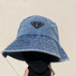 Bucket Hat Prada Blue Denim