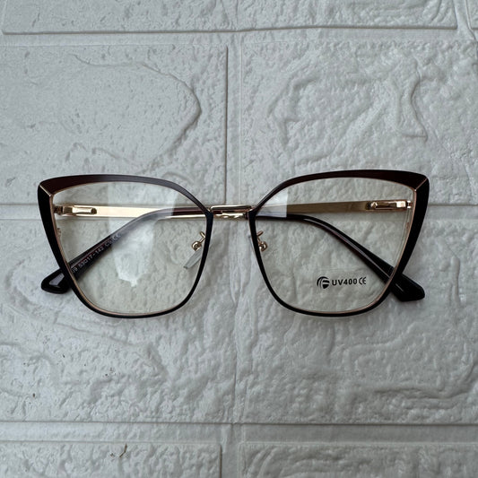 Lentes tipo Mariposa Gold/Ocre