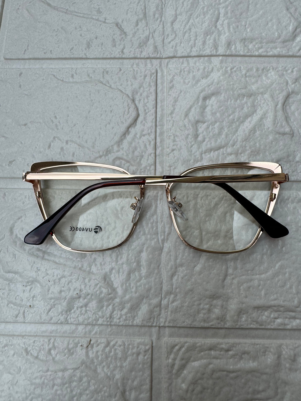 Lentes tipo Mariposa Gold/Ocre