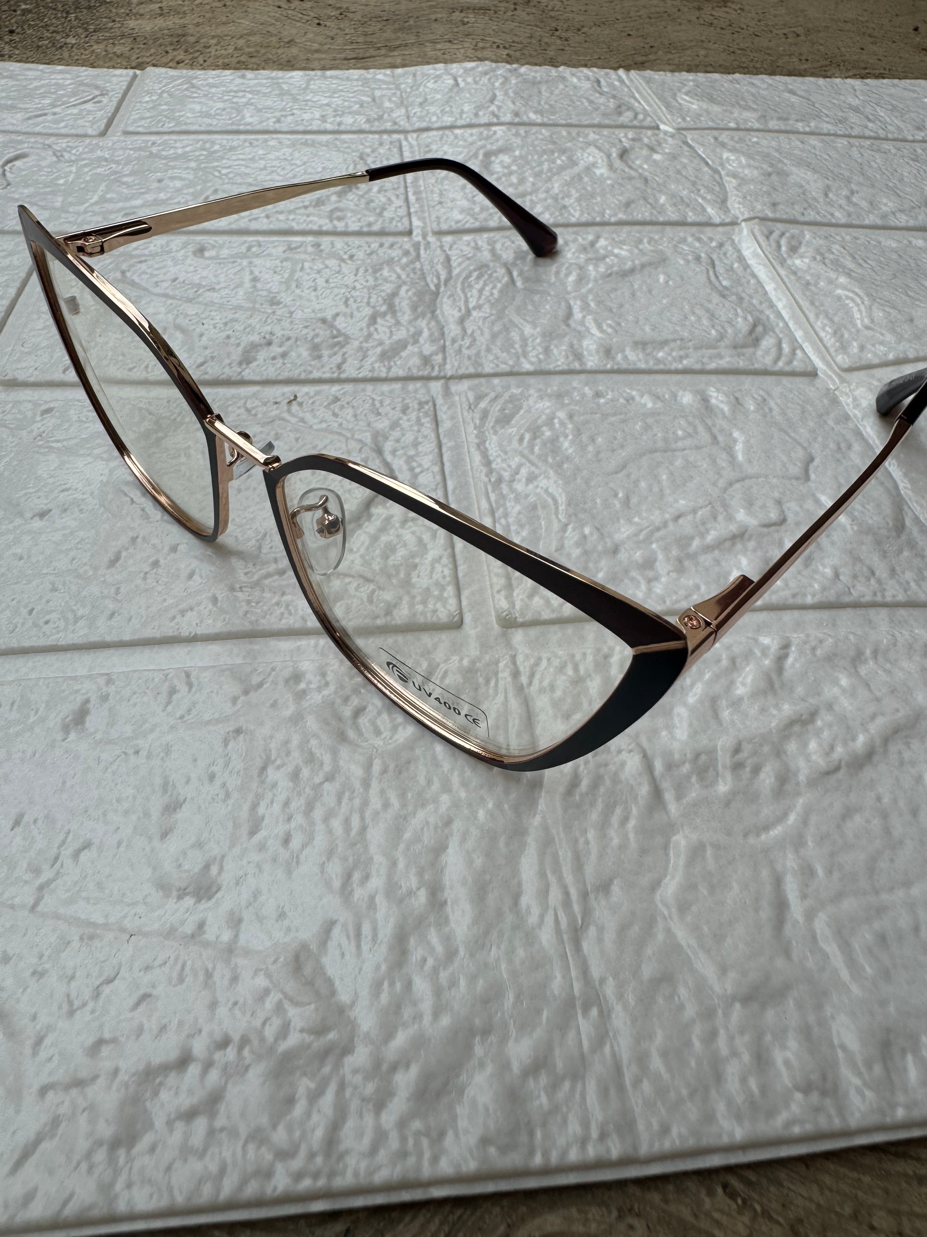 Lentes tipo Mariposa Gold/Ocre