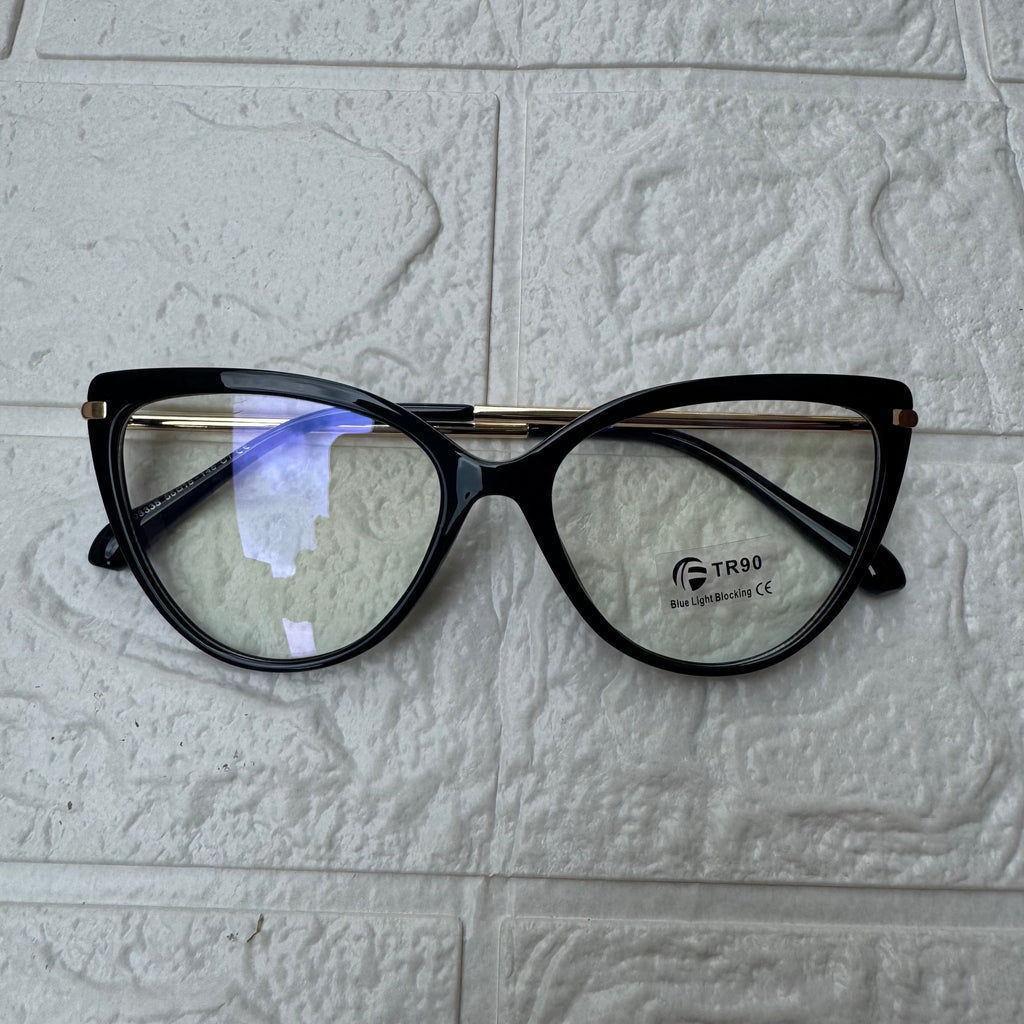 Lentes Acrilicos Skinny Negros