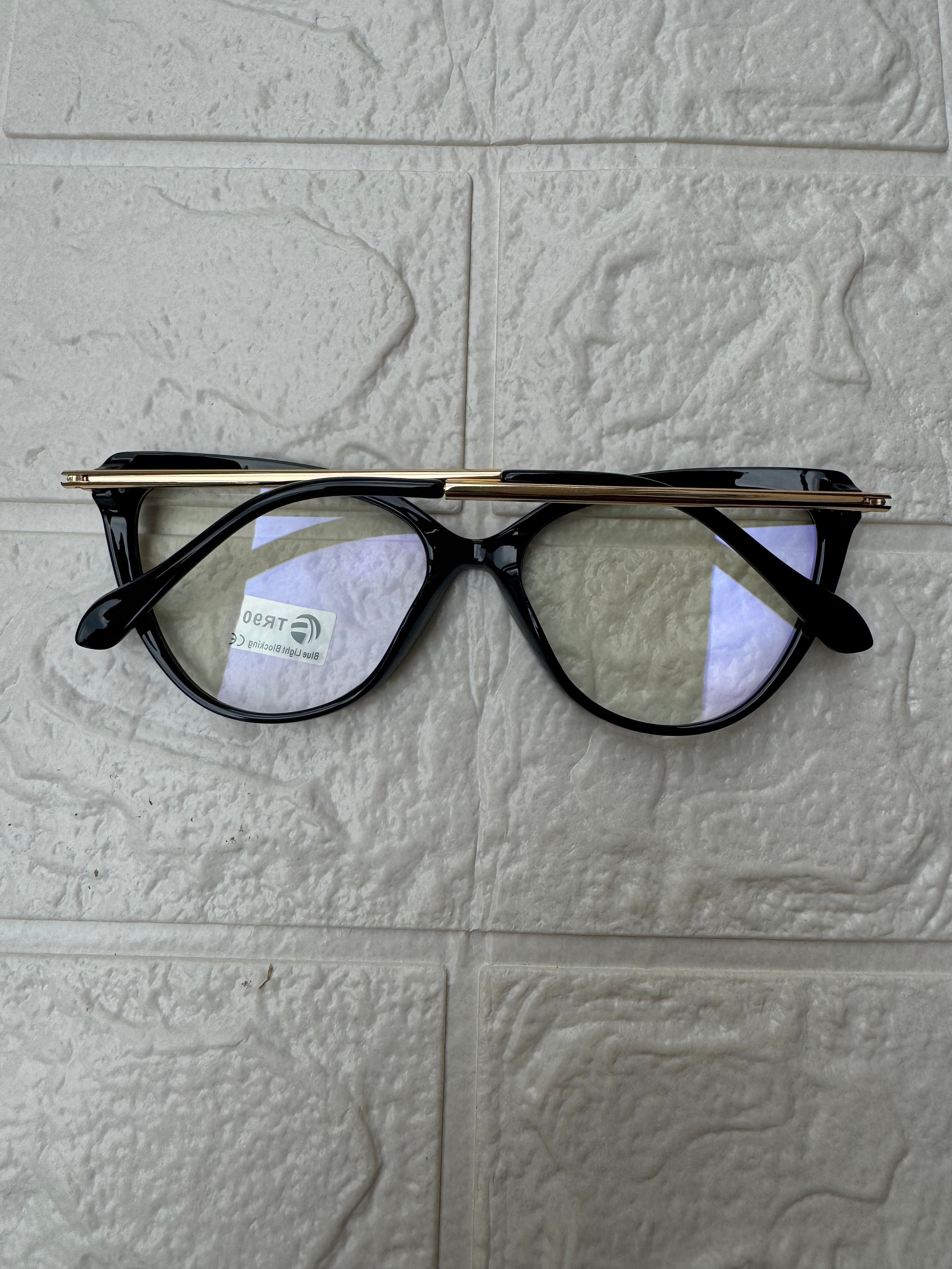 Lentes Acrilicos Skinny Negros