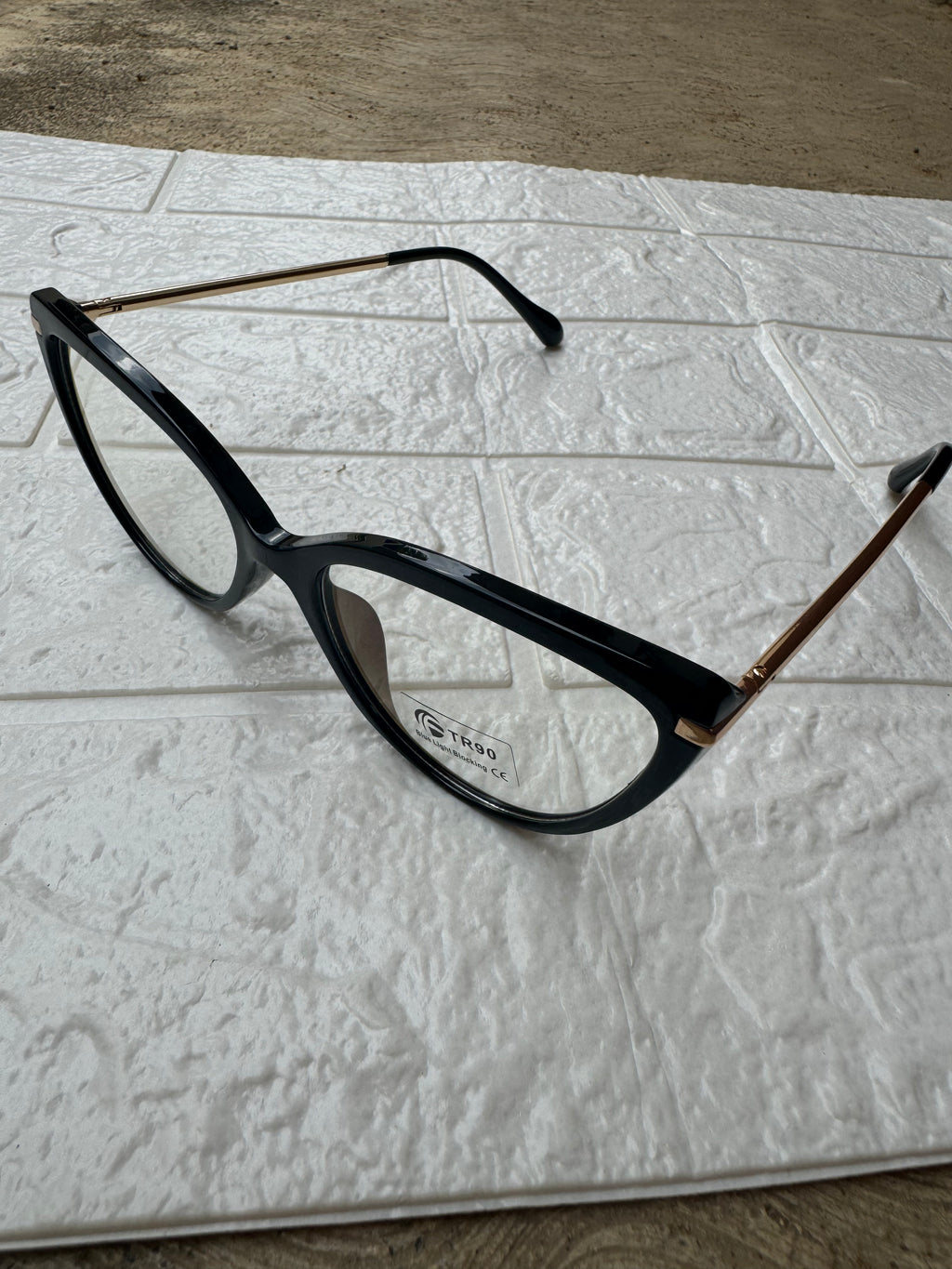 Lentes Acrilicos Skinny Negros