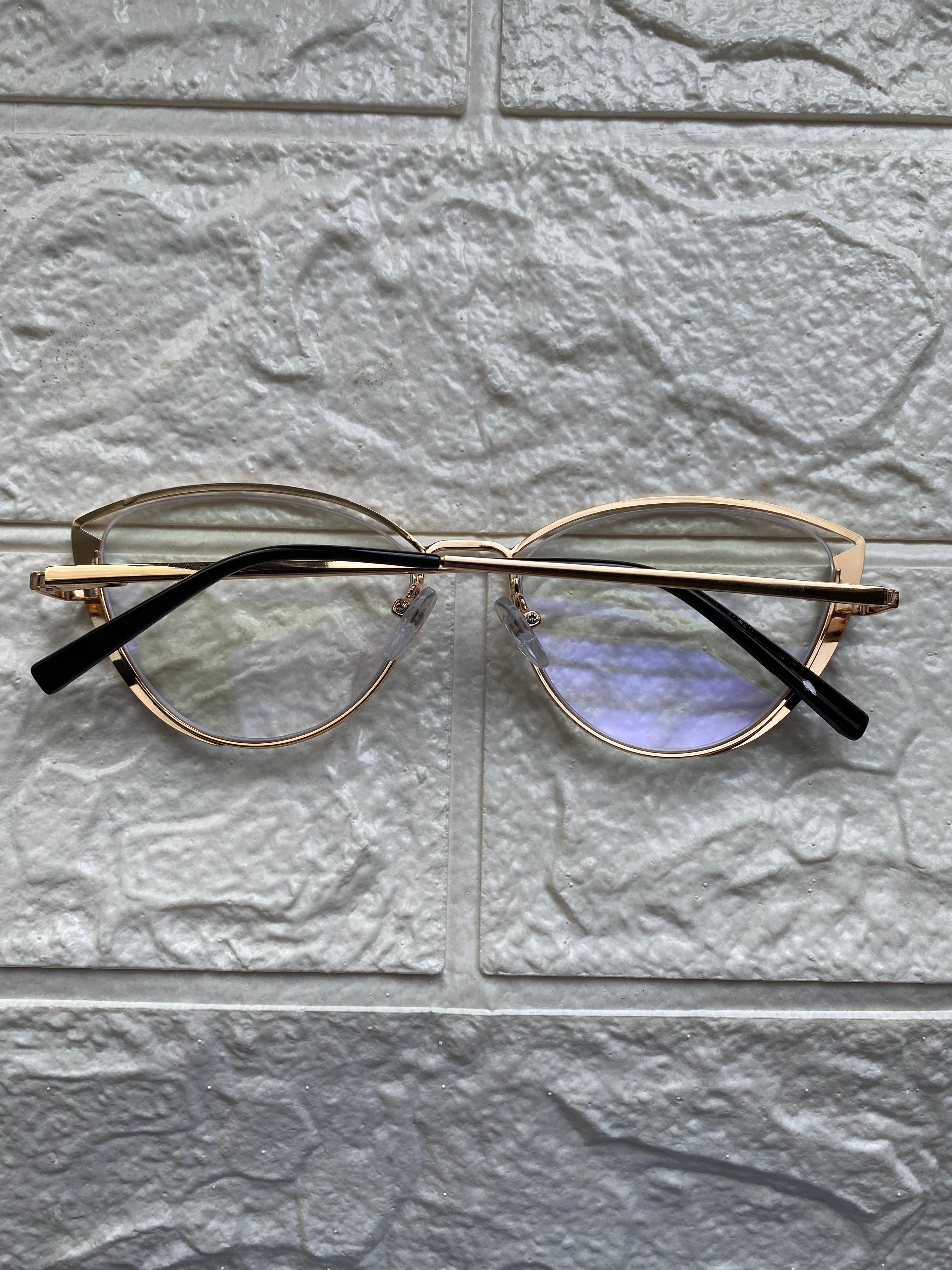 Lentes Cat Eye Fabulosos Black/Clear